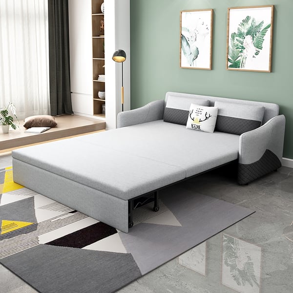 67.7'' Rolla Modern Full Sleeper Sofa Linen Upholstered Convertible Sofa with Storage